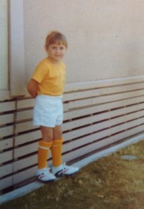 First (and only) soccer game.